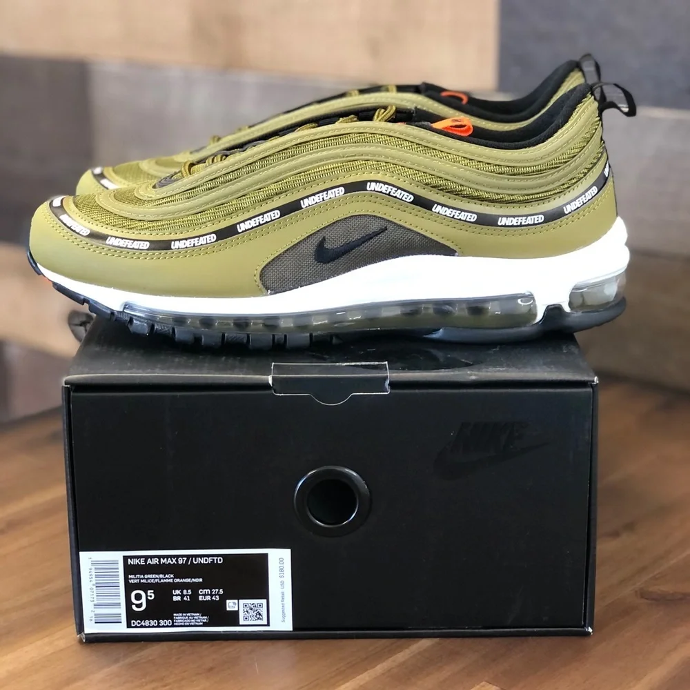 🚫 S O L D 🚫 NIKE Air Max 97 x Undefeated Militia - Picture 5 of 10